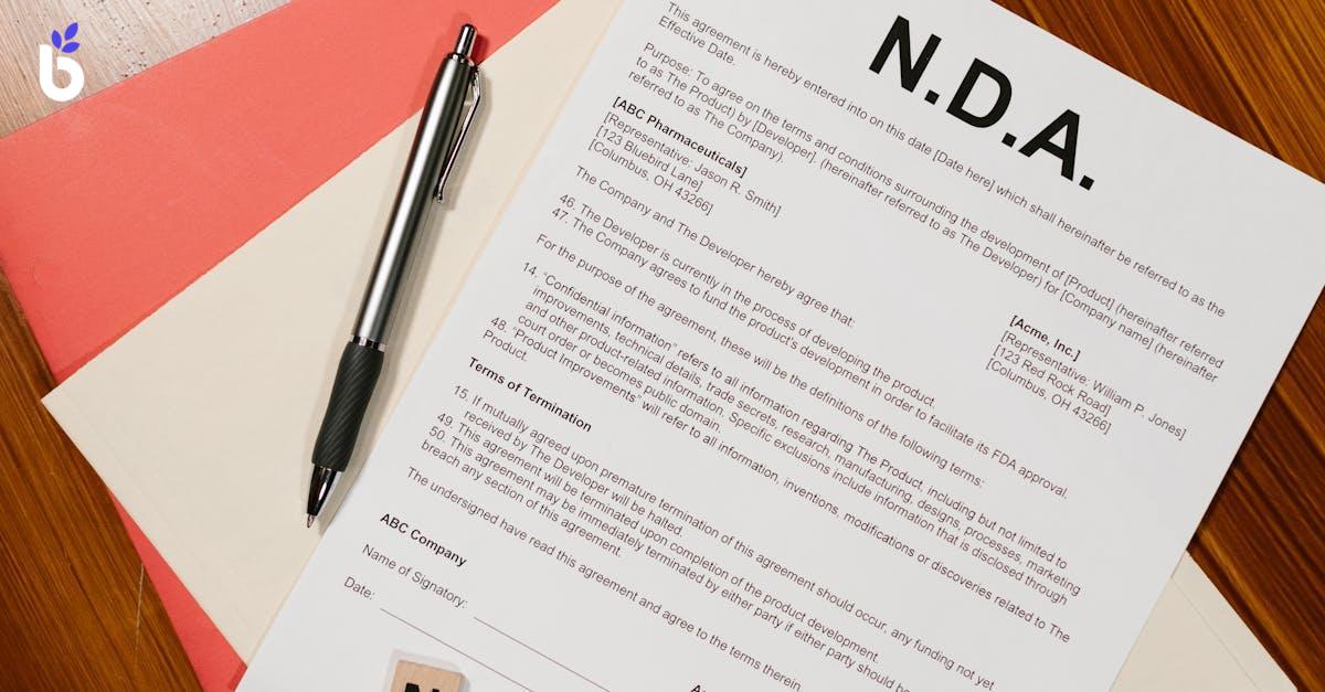 WHAT IS NON DISCLOSURE AGREEMENT?